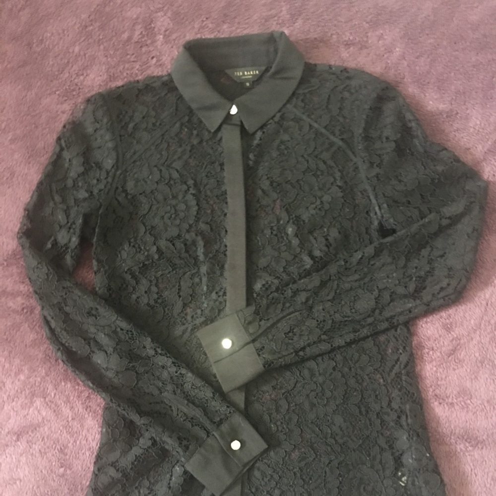 Ted baker lace blouse
